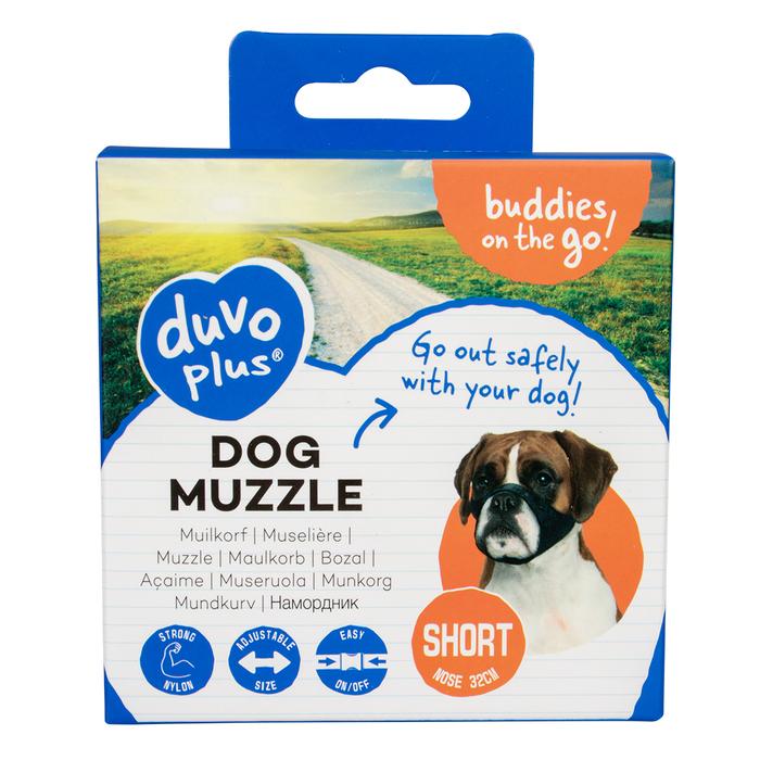 prod_Dog muzzle nylon Short