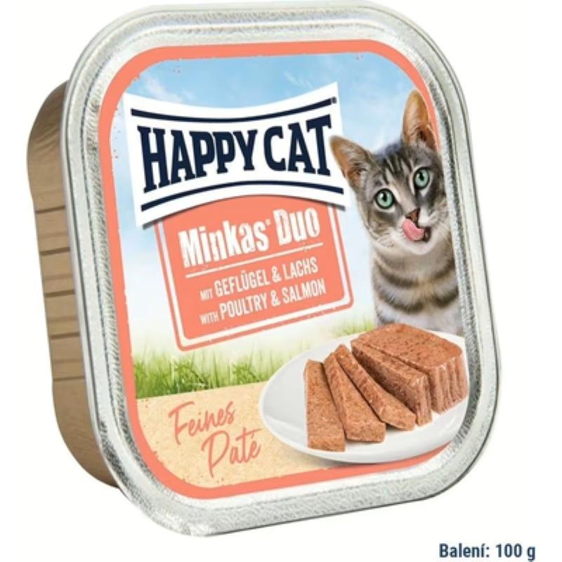 prod_Happy Cat Minkas Duo lachs & salmon Paté 100 g
