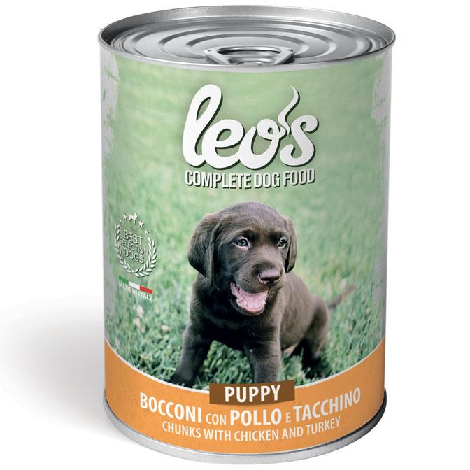 prod_Leo's Complete Dog Food Chunks with Chicken and Turkey – Puppy